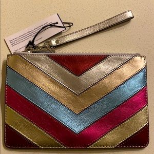 Rebecca Minkoff Metallic Wristlet
